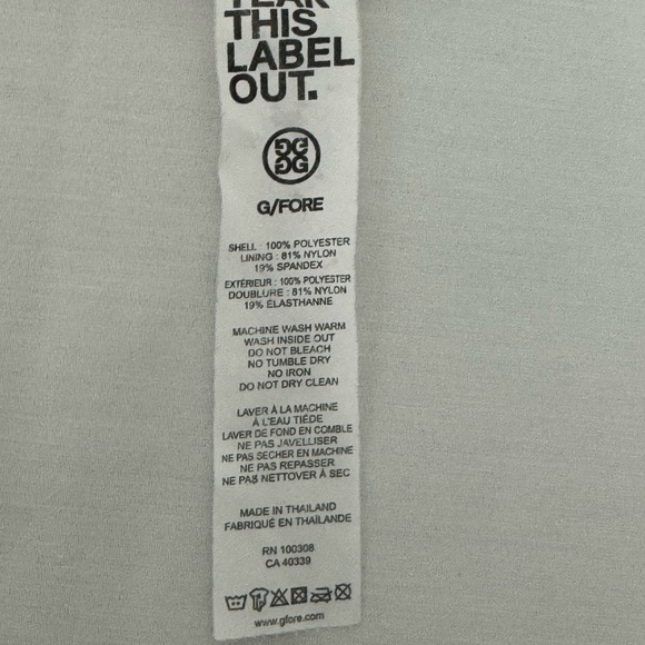 G/FORE Women’s White Golf Skirt Sz 2 - Picture 9 of 12